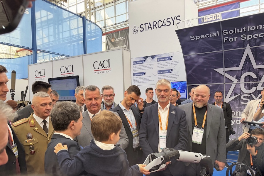 President of Romania visiting STARC4SYS